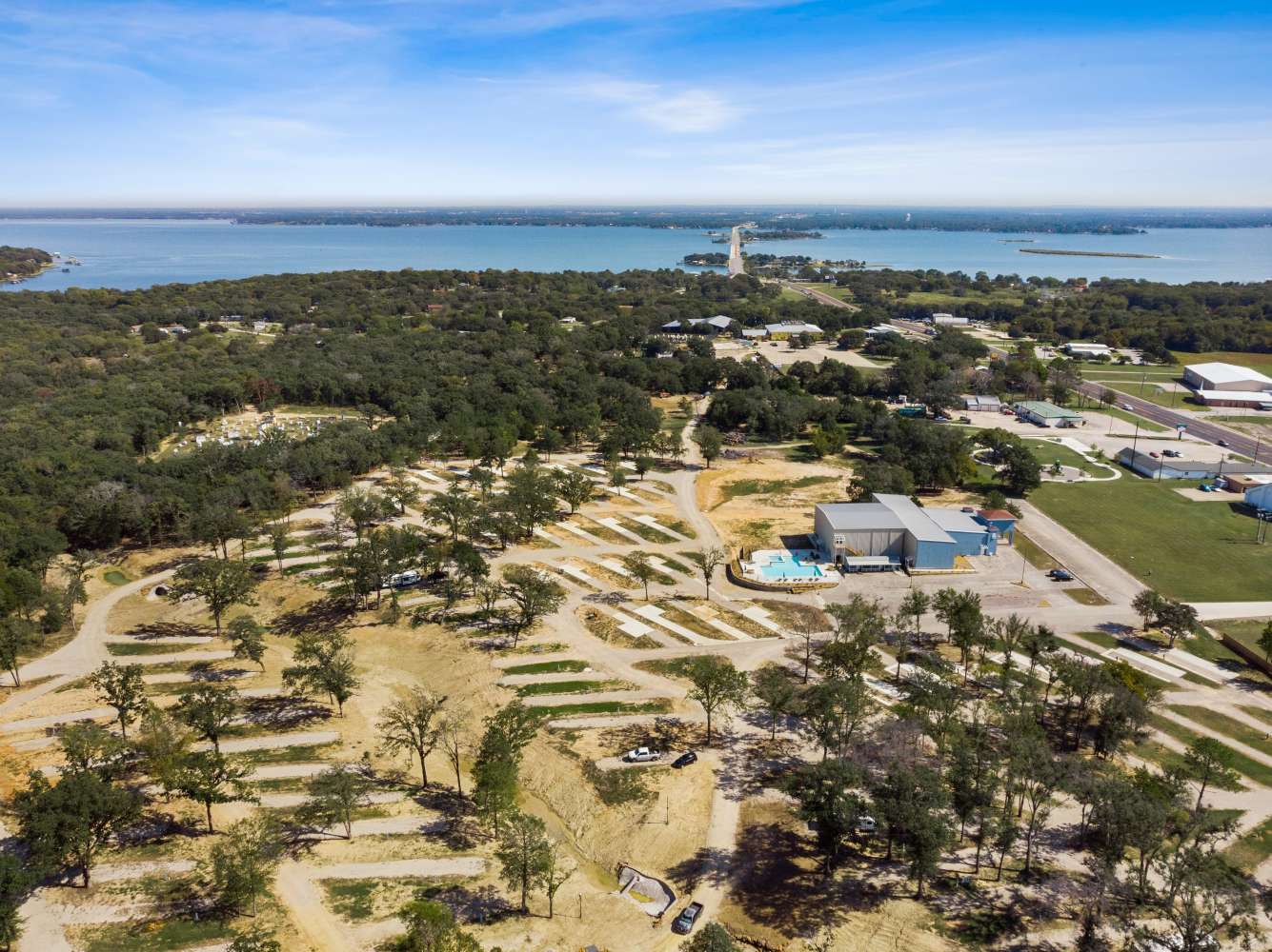 Blue Sky at Cedar Creek Lake | RV Campground Seven Points, TX